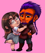 Polished Chibi Couple, February 2025